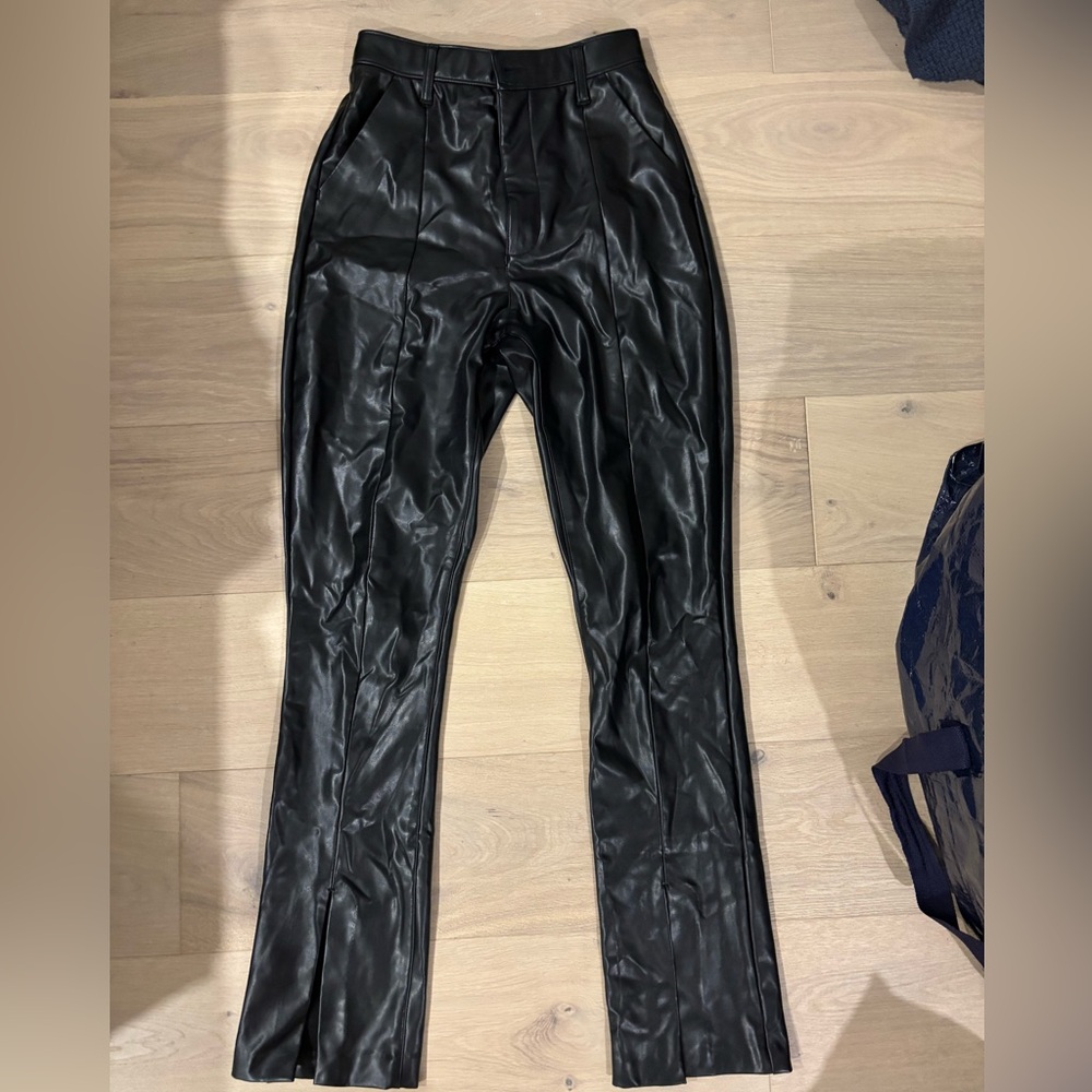 Abercrombie leather pants